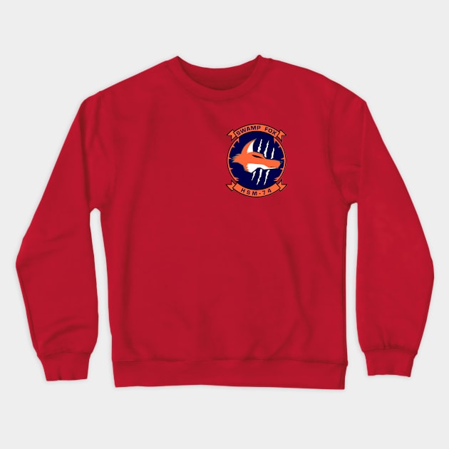 Helicopter Maritime Strike Squadron 74 (HSM-74). Crewneck Sweatshirt by Airdale Navy